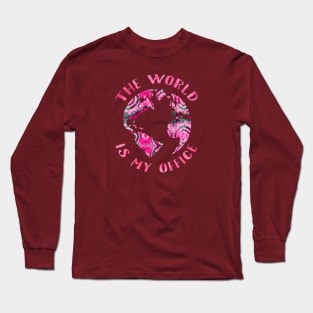 The world is my office Long Sleeve T-Shirt